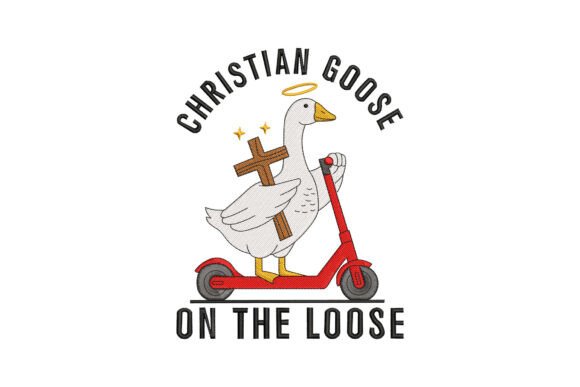 Review: Christian Goose on the Loose Embroidery Design