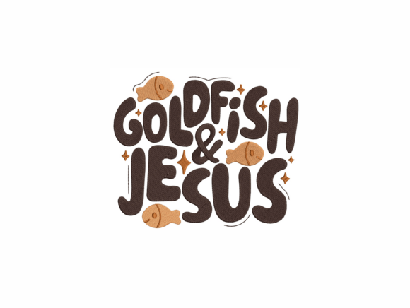 Review: Goldfish and Jesus Machine Embroidery for Merch