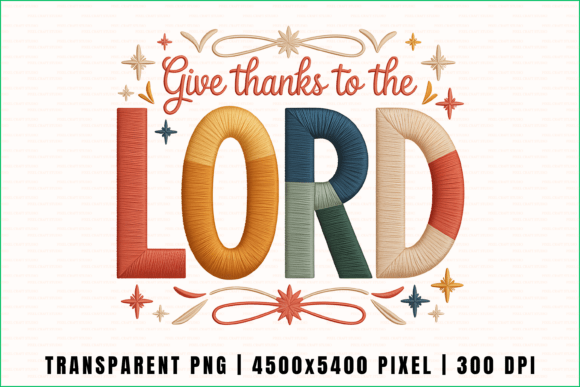 Reviewing Give Thanks Christian Embroidery PNG for Craft Fairs