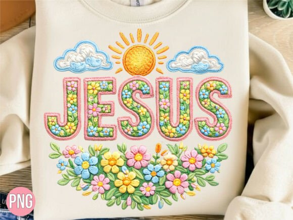Reviewing Jesus Floral Embroidery for Small Business Merch