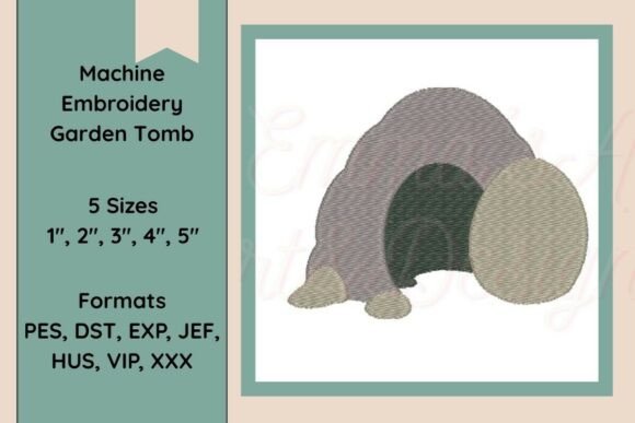 Reviewing the Easter Garden Tomb Embroidery Design